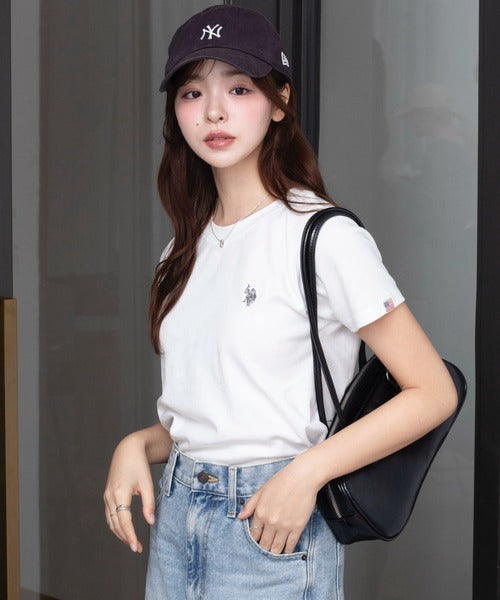 <預訂> 2026夏新品☀️日版U.S. POLO ASSN.夏季拼色刺繡Logo Tee｜九色入