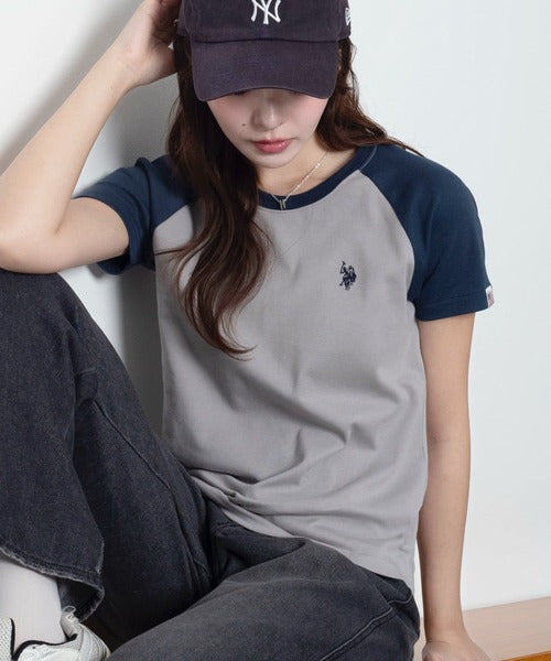 <預訂> 2026夏新品☀️日版U.S. POLO ASSN.夏季拼色刺繡Logo Tee｜九色入