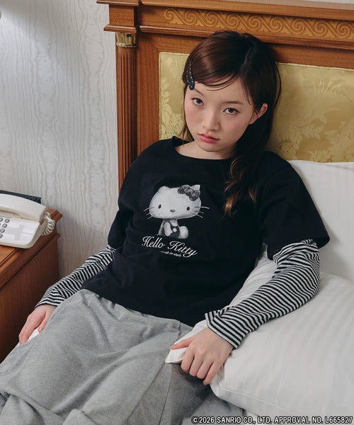 <預訂> 日版Sanrio大人氣Tee上衣｜Usahana Cinnamoroll Hello Kitty