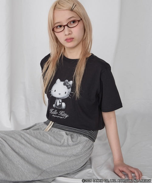 <預訂> 日版Sanrio大人氣Tee上衣｜Usahana Cinnamoroll Hello Kitty