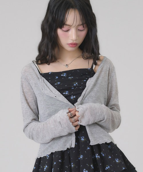 <預訂> JP Apres Jour 薄紗Blingbling外套｜五色入