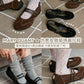 <預訂> 日牌MARY QUANT × PUBLUX 仿麂皮雛菊Mary Jane瑪麗珍芭蕾鞋｜兩色入