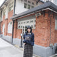 <預訂> 自家製 復古格紋鬆緊高腰保暖半身長裙