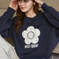 <預訂> 日本直送🇯🇵 MARY QUANT × PUBLUX 蕾絲混紡雛菊拉絨衛衣｜三色入