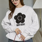 <預訂> 日本直送🇯🇵 MARY QUANT × PUBLUX 蕾絲混紡雛菊拉絨衛衣｜三色入