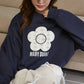 <預訂> 日本直送🇯🇵 MARY QUANT × PUBLUX 蕾絲混紡雛菊拉絨衛衣｜三色入
