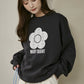 <預訂> 日本直送🇯🇵 MARY QUANT × PUBLUX 蕾絲混紡雛菊拉絨衛衣｜三色入