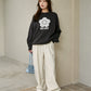 <預訂> 日本直送🇯🇵 MARY QUANT × PUBLUX 蕾絲混紡雛菊拉絨衛衣｜三色入