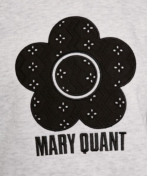 <預訂> 日本直送🇯🇵 MARY QUANT × PUBLUX 蕾絲混紡雛菊拉絨衛衣｜三色入
