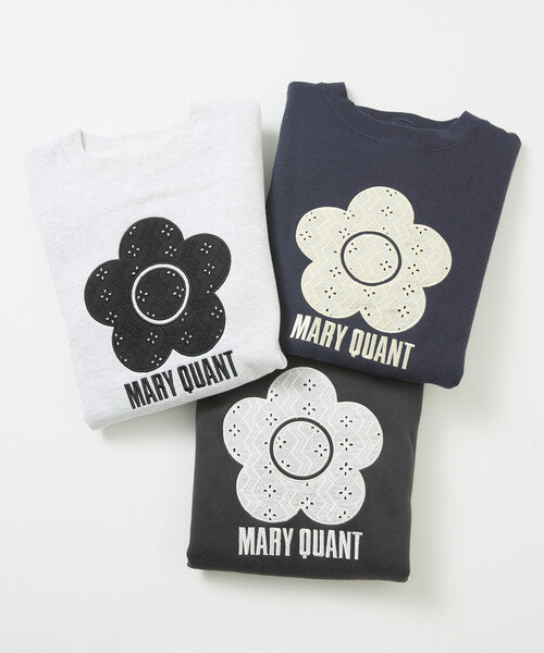 <預訂> 日本直送🇯🇵 MARY QUANT × PUBLUX 蕾絲混紡雛菊拉絨衛衣｜三色入