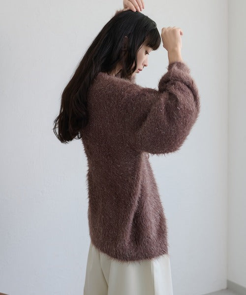 <預訂> 大人氣✨♡日牌 Apres Jour 2-Ways 毛茸茸繫帶針織開胸外套｜七色入