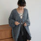<預訂> 大人氣✨♡日牌 Apres Jour 2-Ways 毛茸茸繫帶針織開胸外套｜七色入