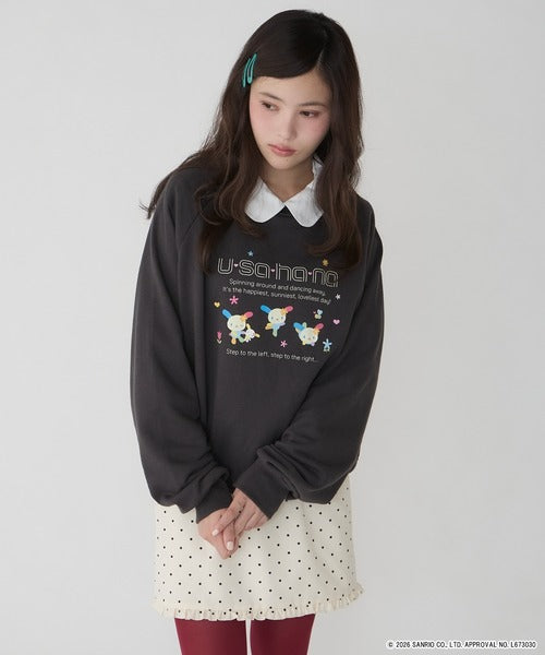 <預訂> 日本直送🇯🇵 Unblend獨家! Sanrio 花小兔Usahana/ 雙星仙子Little Twin Stars 印花衛衣｜四款入
