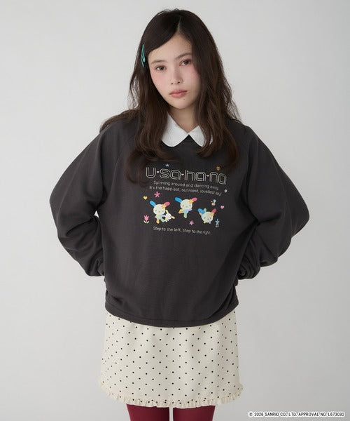 <預訂> 日本直送🇯🇵 Unblend獨家! Sanrio 花小兔Usahana/ 雙星仙子Little Twin Stars 印花衛衣｜四款入