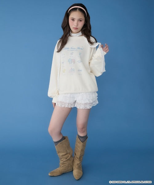 <預訂> 日本直送🇯🇵 Unblend獨家! Sanrio 花小兔Usahana/ 雙星仙子Little Twin Stars 印花衛衣｜四款入