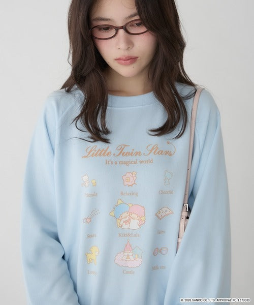 <預訂> 日本直送🇯🇵 Unblend獨家! Sanrio 花小兔Usahana/ 雙星仙子Little Twin Stars 印花衛衣｜四款入