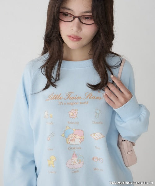 <預訂> 日本直送🇯🇵 Unblend獨家! Sanrio 花小兔Usahana/ 雙星仙子Little Twin Stars 印花衛衣｜四款入