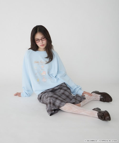 <預訂> 日本直送🇯🇵 Unblend獨家! Sanrio 花小兔Usahana/ 雙星仙子Little Twin Stars 印花衛衣｜四款入