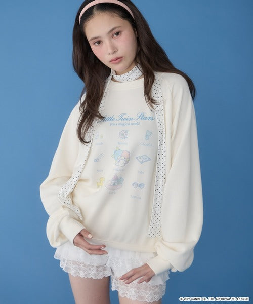 <預訂> 日本直送🇯🇵 Unblend獨家! Sanrio 花小兔Usahana/ 雙星仙子Little Twin Stars 印花衛衣｜四款入