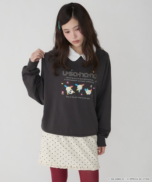 <預訂> 日本直送🇯🇵 Unblend獨家! Sanrio 花小兔Usahana/ 雙星仙子Little Twin Stars 印花衛衣｜四款入