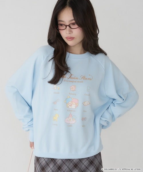 <預訂> 日本直送🇯🇵 Unblend獨家! Sanrio 花小兔Usahana/ 雙星仙子Little Twin Stars 印花衛衣｜四款入