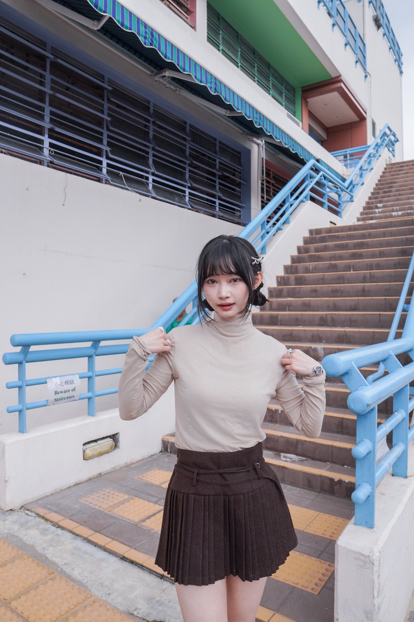 <現貨> 自家製 2025新款 高質量超親膚百搭多色高領長袖上衣｜五色入