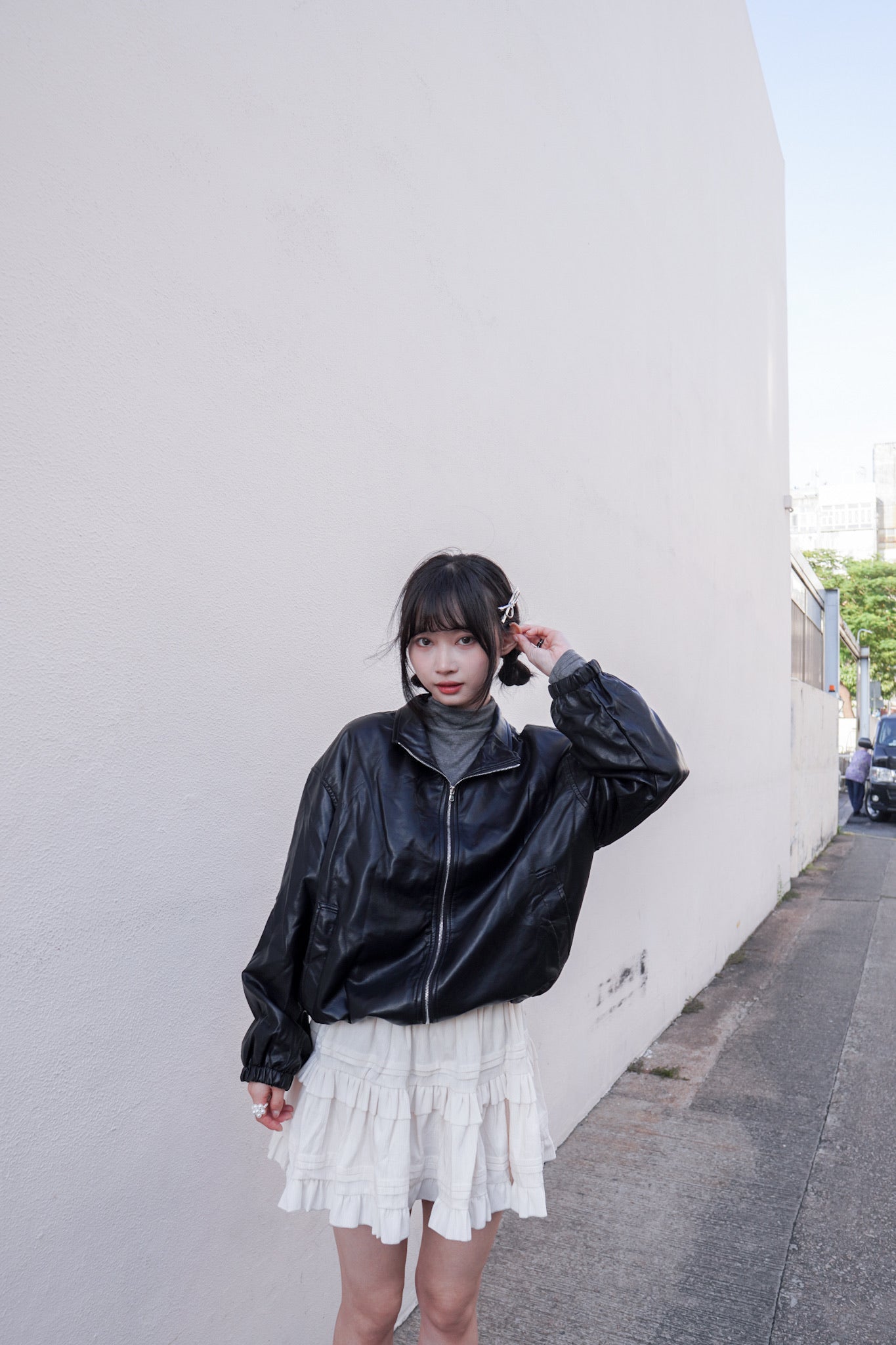 <現貨> 秋冬專屬♡ 絲絨蛋糕短裙 | 兩色入