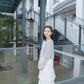 <預訂> 自家製  蕾絲蛋糕ruffle疊層長裙｜兩色入