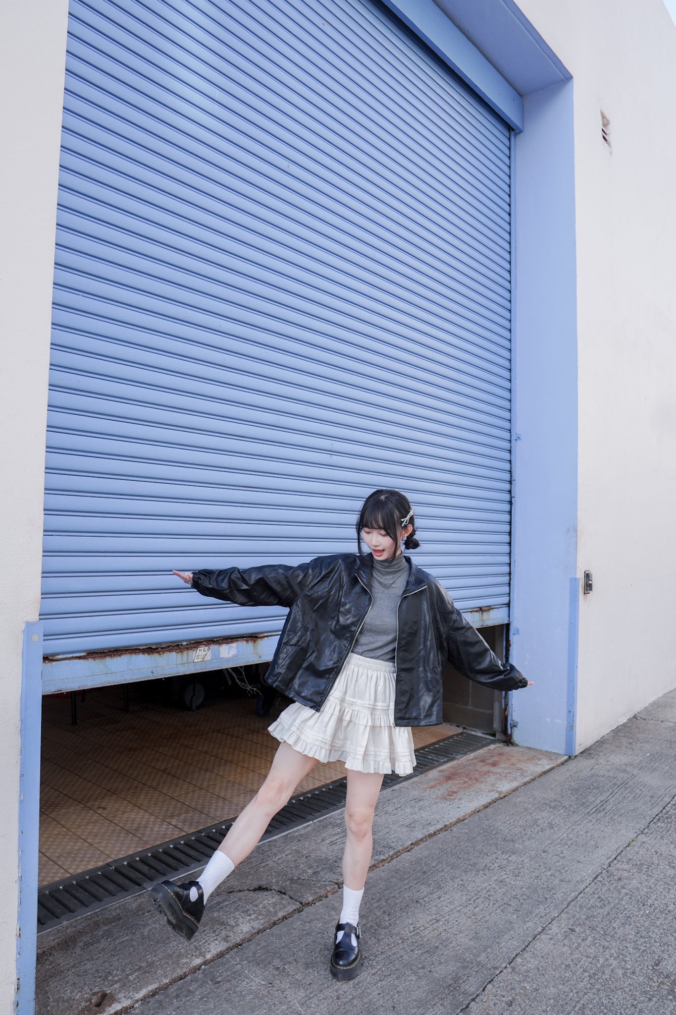 <現貨> 秋冬專屬♡ 絲絨蛋糕短裙 | 兩色入