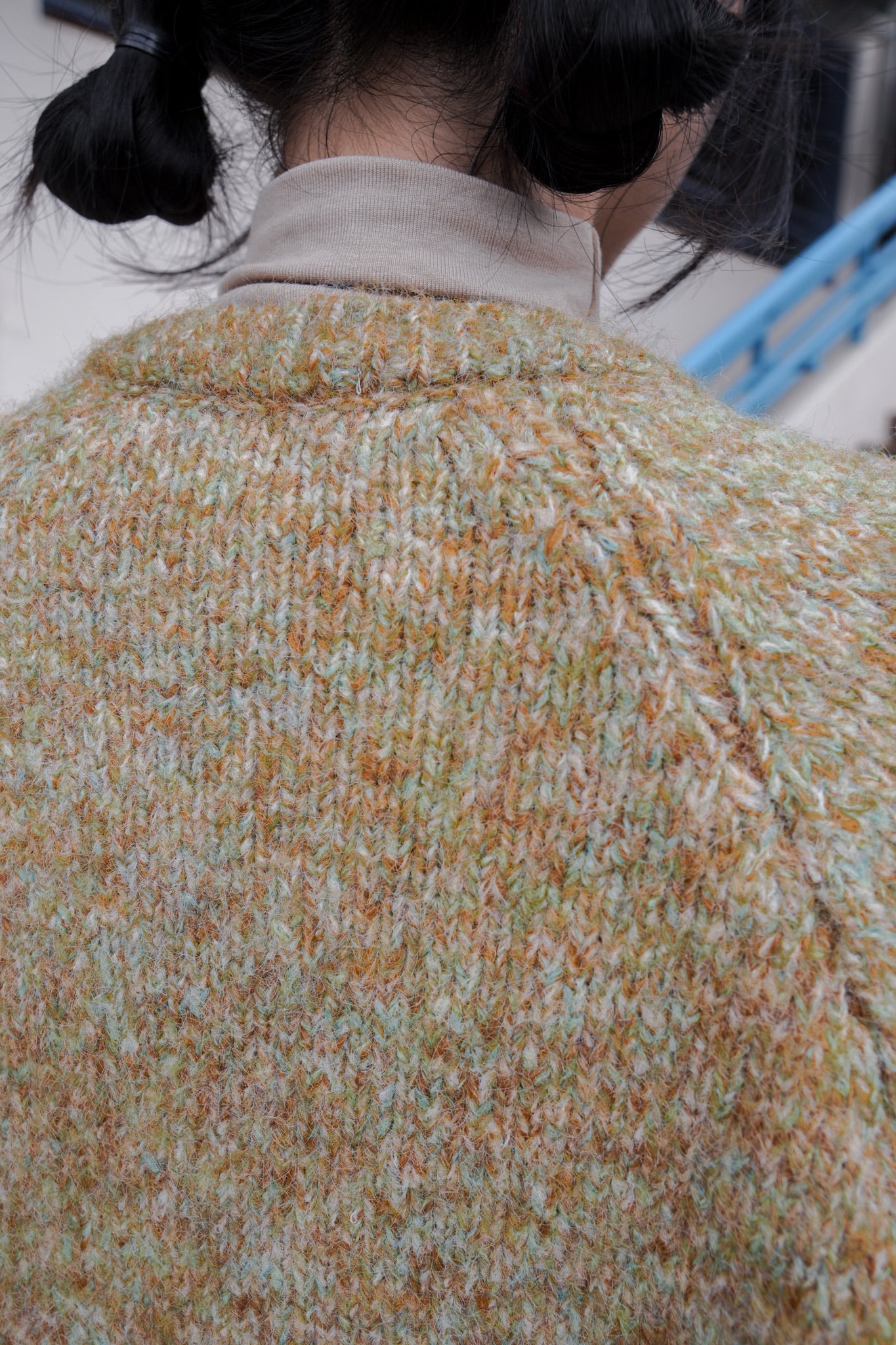 <現貨> 羊毛混紡針織冷外套｜兩色入