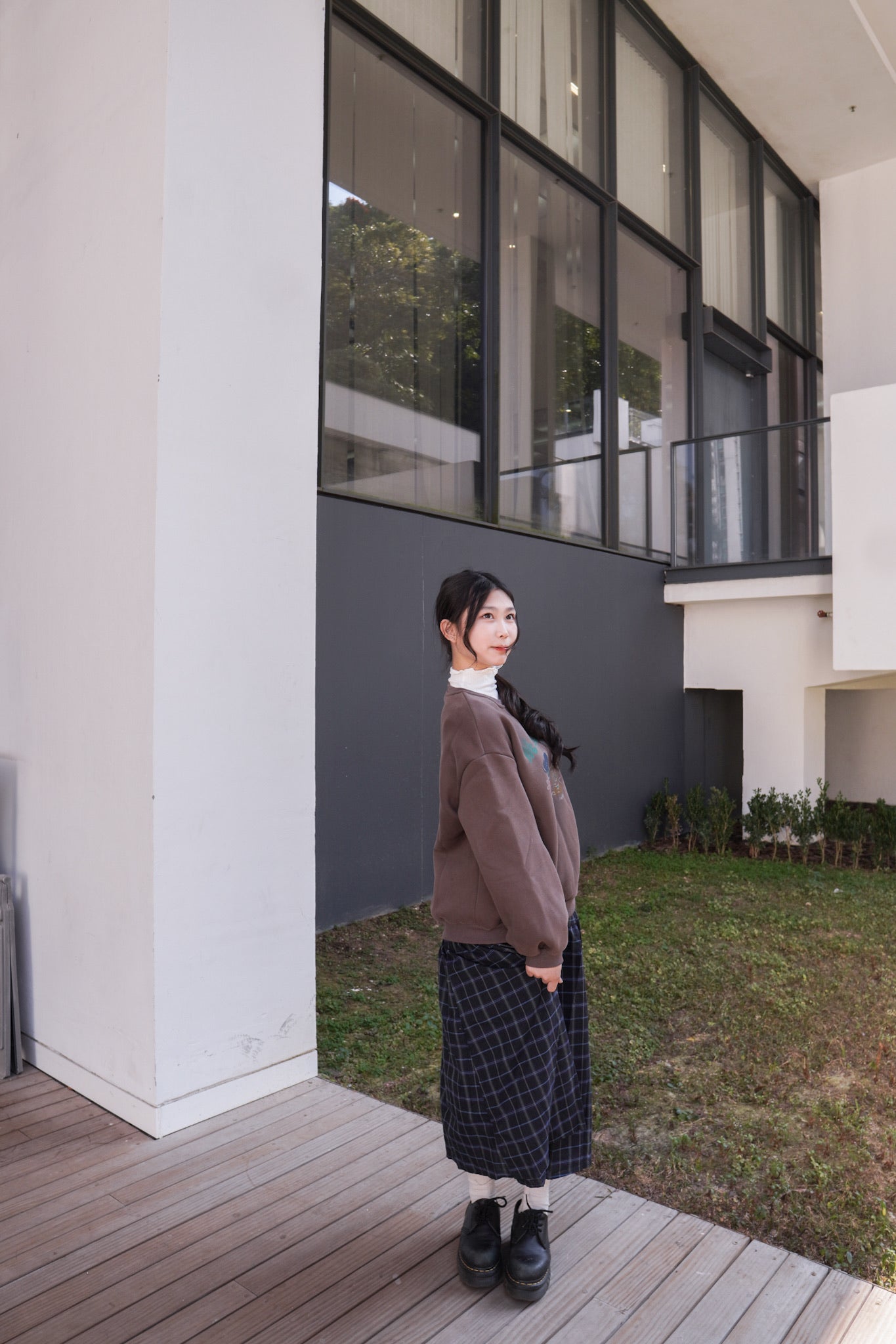 <現貨> 韓系小熊加絨長袖衛衣