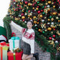 <現貨> 聖誕專屬🎄大蝴碟結長袖針織上衣