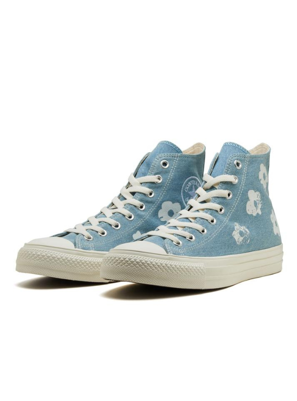 <預訂> 折後$682.1！Unisex 日本新款♡ CONVERSE 高筒刷色小花 ALL STAR (R) PD HI｜22.5-28碼 (複製)