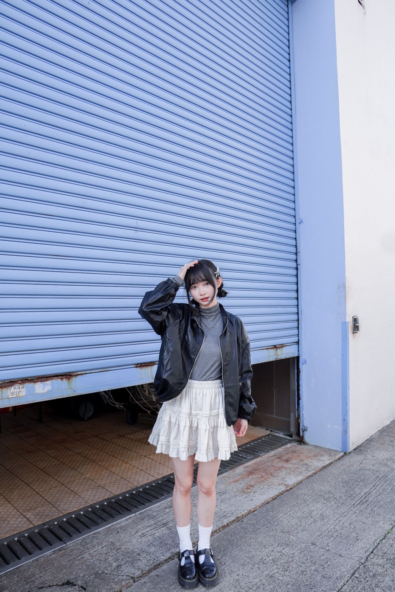 <現貨> 秋冬專屬♡ 絲絨蛋糕短裙 | 兩色入