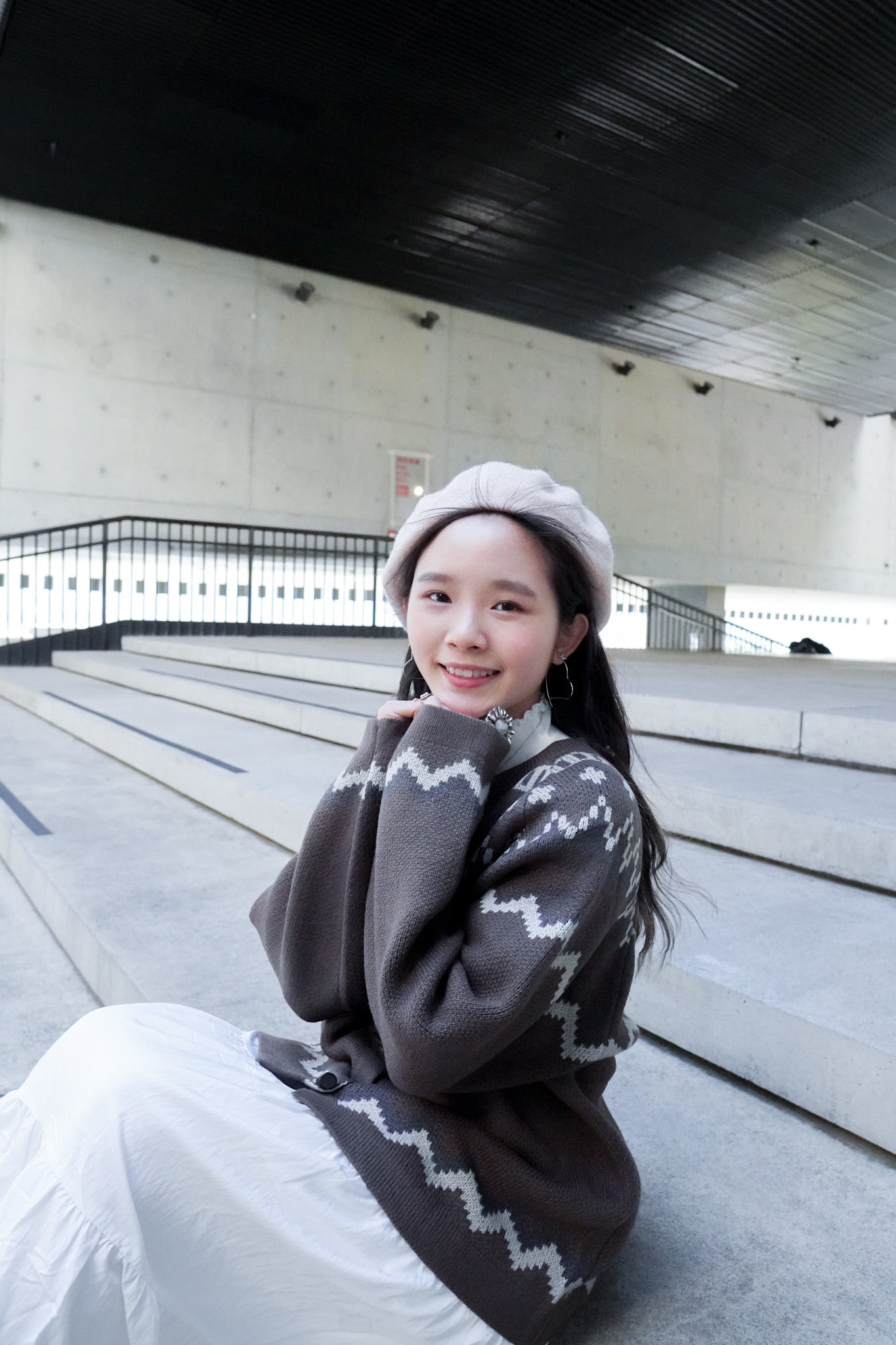 <預訂> 首批優惠♡羊毛牛角扣寬鬆針織開胸外套