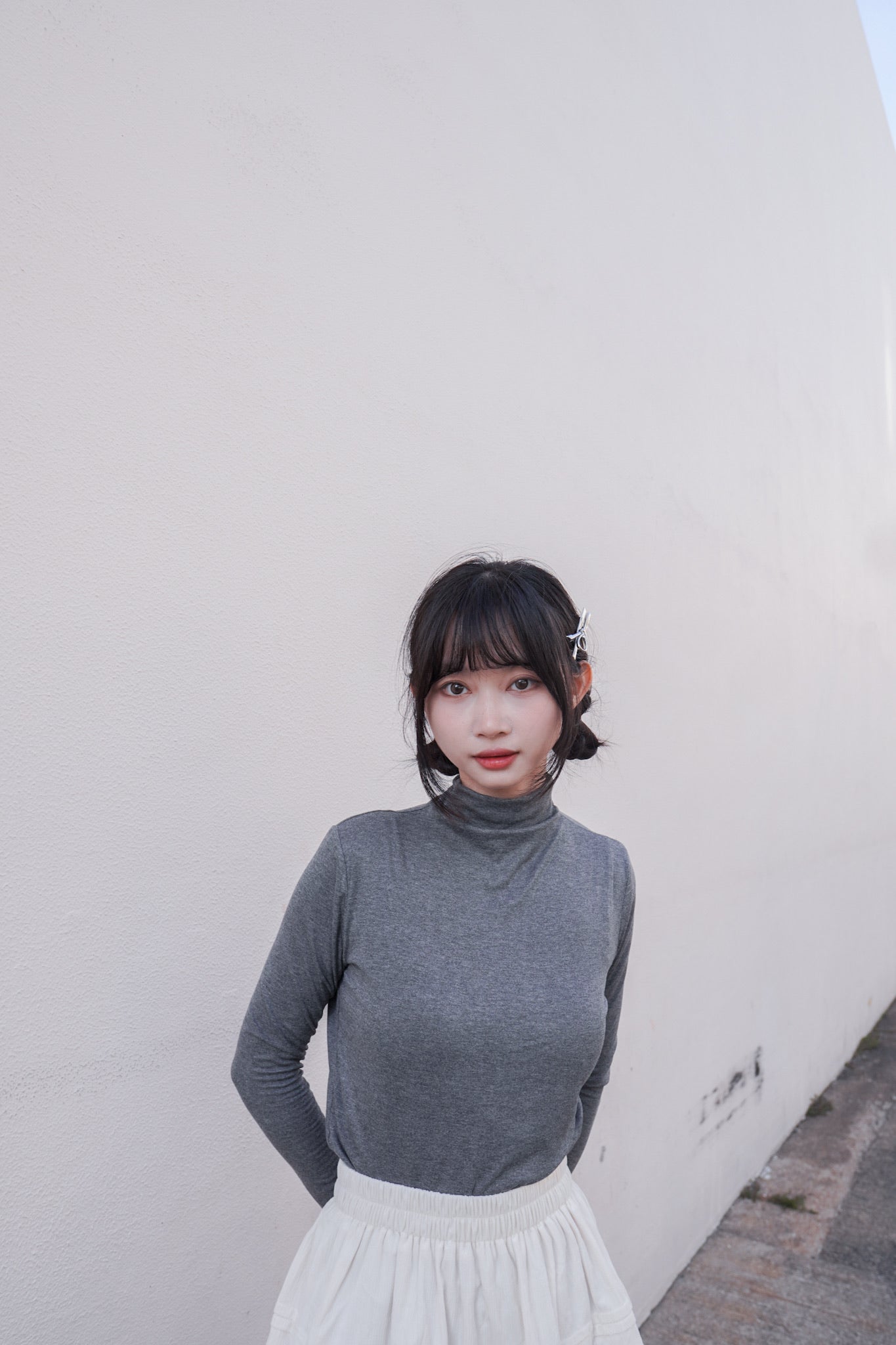 <現貨> 自家製 2025新款 高質量超親膚百搭多色高領長袖上衣｜五色入