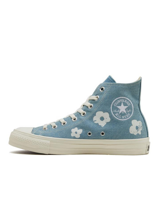 <預訂> 折後$682.1！Unisex 日本新款♡ CONVERSE 高筒刷色小花 ALL STAR (R) PD HI｜22.5-28碼 (複製)