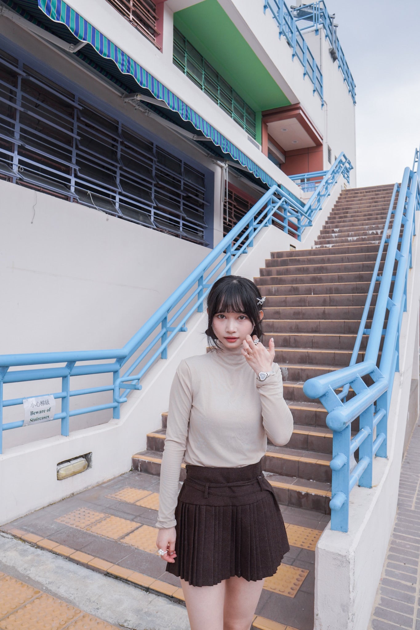 <現貨> 自家製 2025新款 高質量超親膚百搭多色高領長袖上衣｜五色入