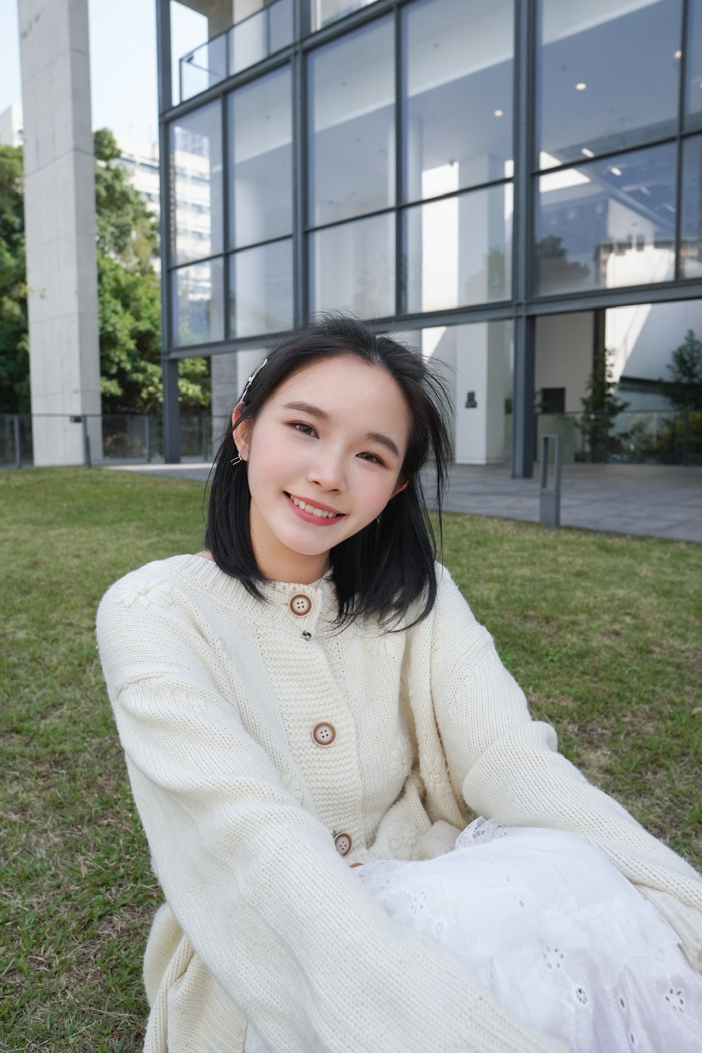 <現貨> 自家製 重工綉花開胸外套｜兩色入
