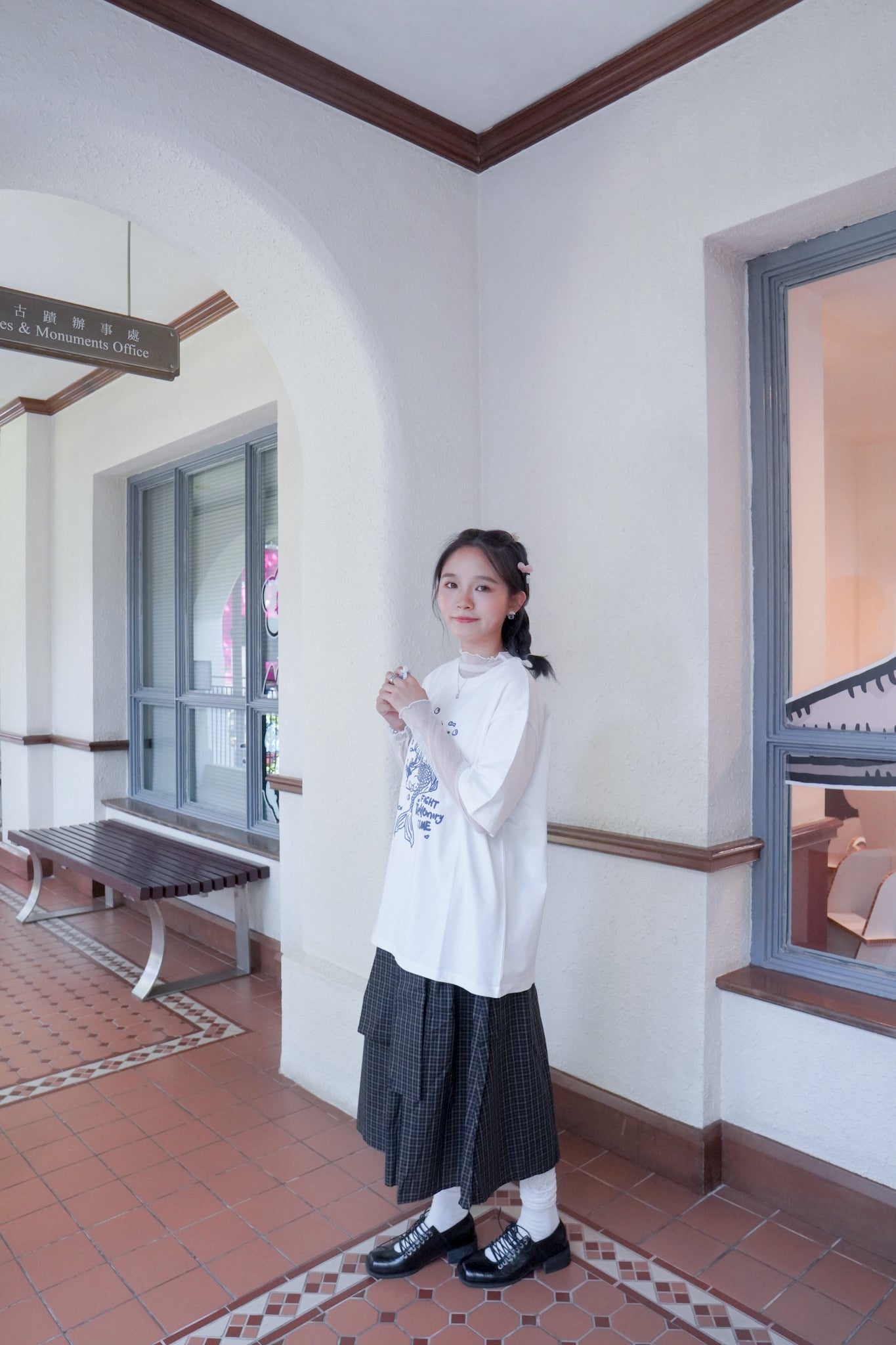 <現貨> 自家製 Oversized寬鬆棉麻短袖Tee