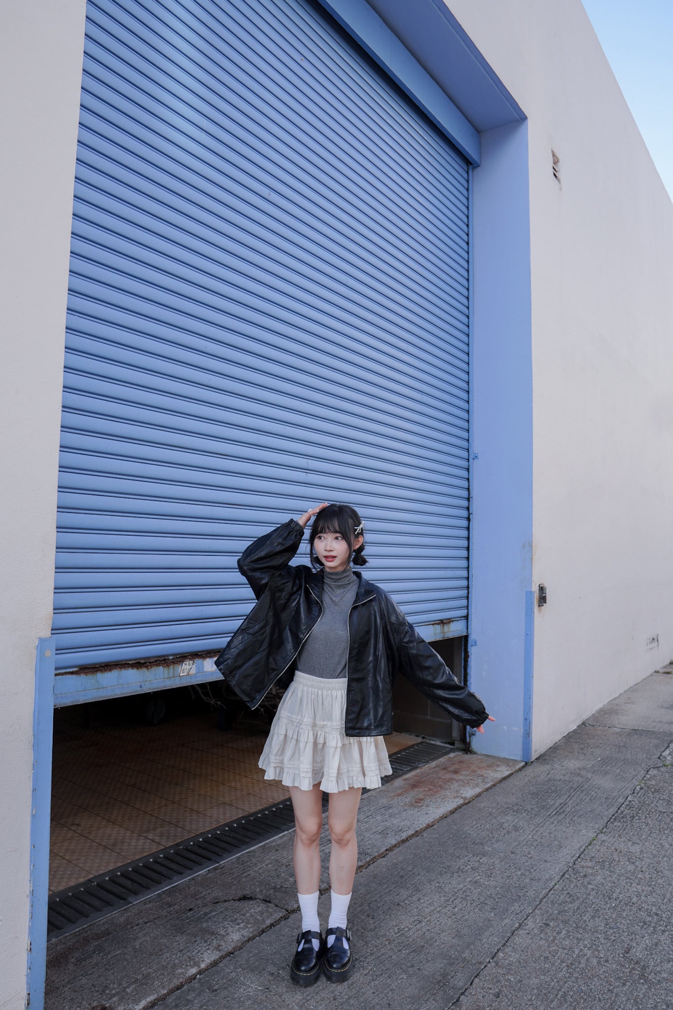 <現貨> 秋冬專屬♡ 絲絨蛋糕短裙 | 兩色入