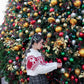 <現貨> 聖誕專屬🎄大蝴碟結長袖針織上衣