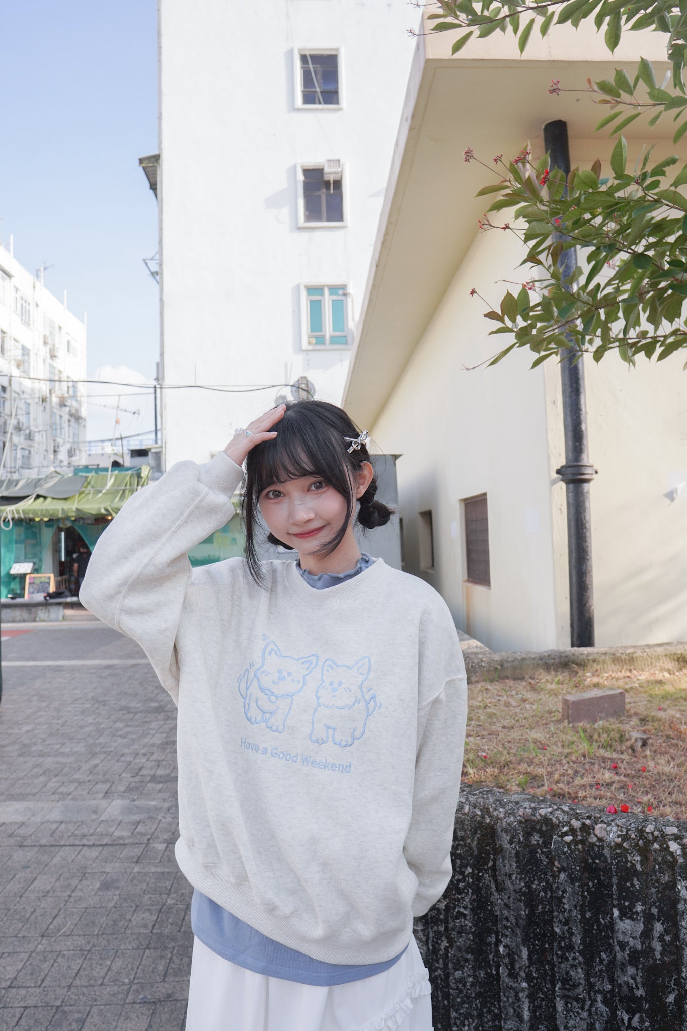 <現貨> 自家製 超厚實! ruffle邊半高領純色內搭上衣｜三色入