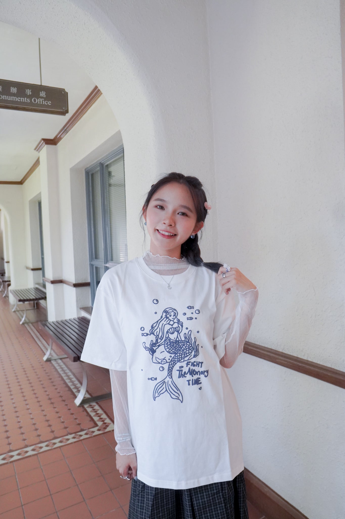 <現貨> 自家製 Oversized寬鬆棉麻短袖Tee