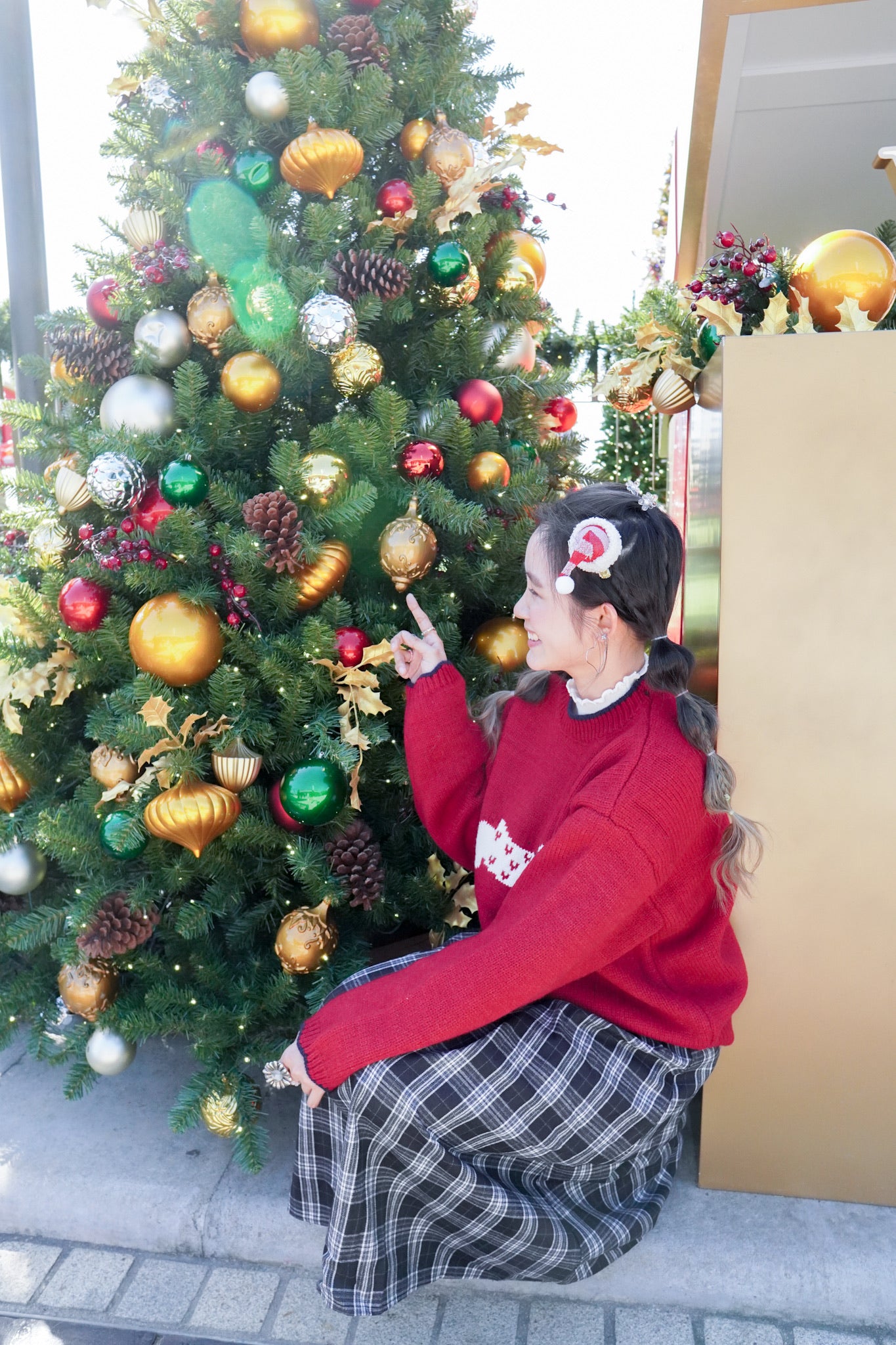 <現貨> 聖誕專屬🎄 可愛小狗長袖針織衛衣｜兩色入