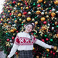 <現貨> 聖誕專屬🎄大蝴碟結長袖針織上衣