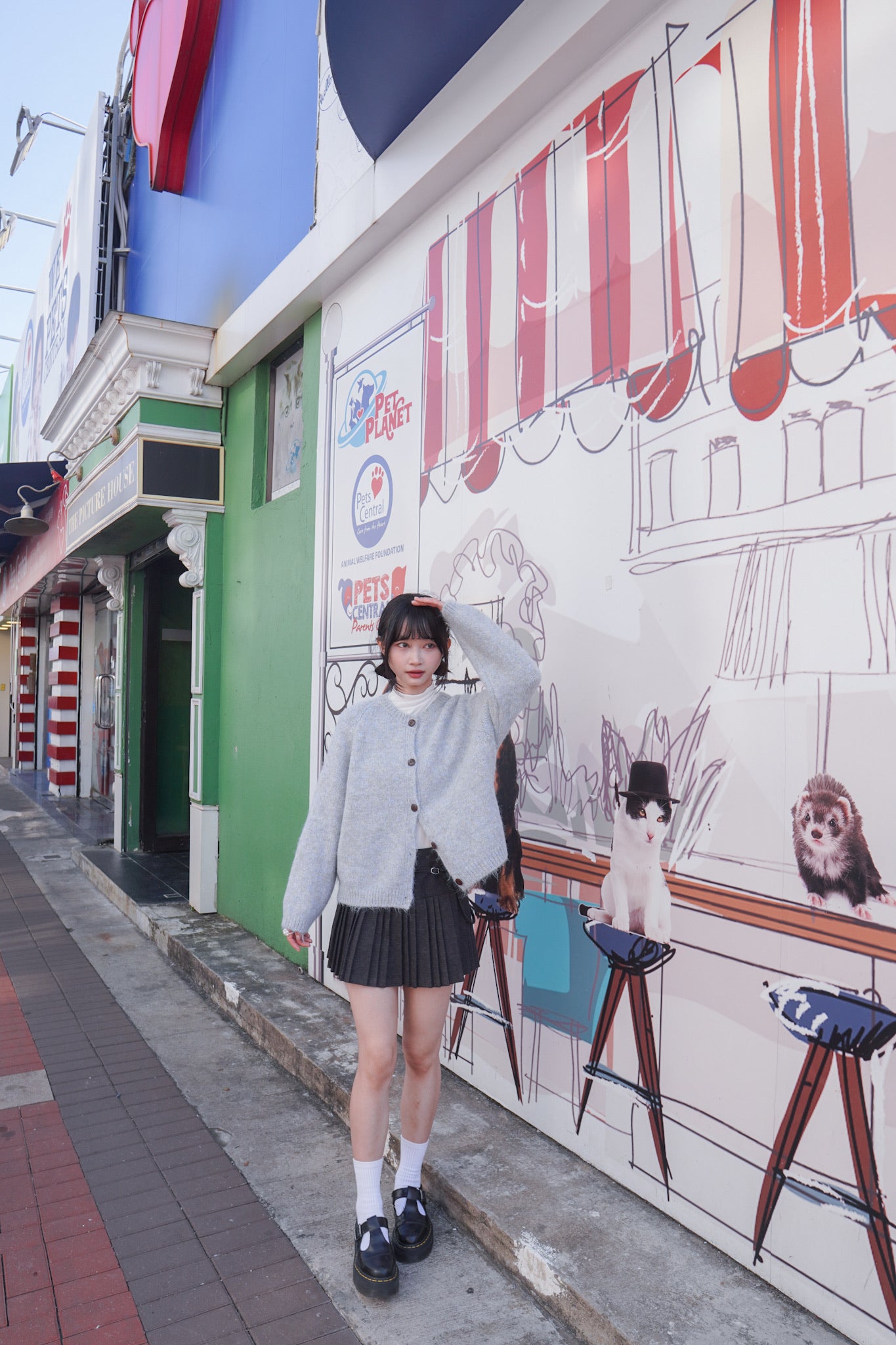 <現貨> 羊毛混紡針織冷外套｜兩色入