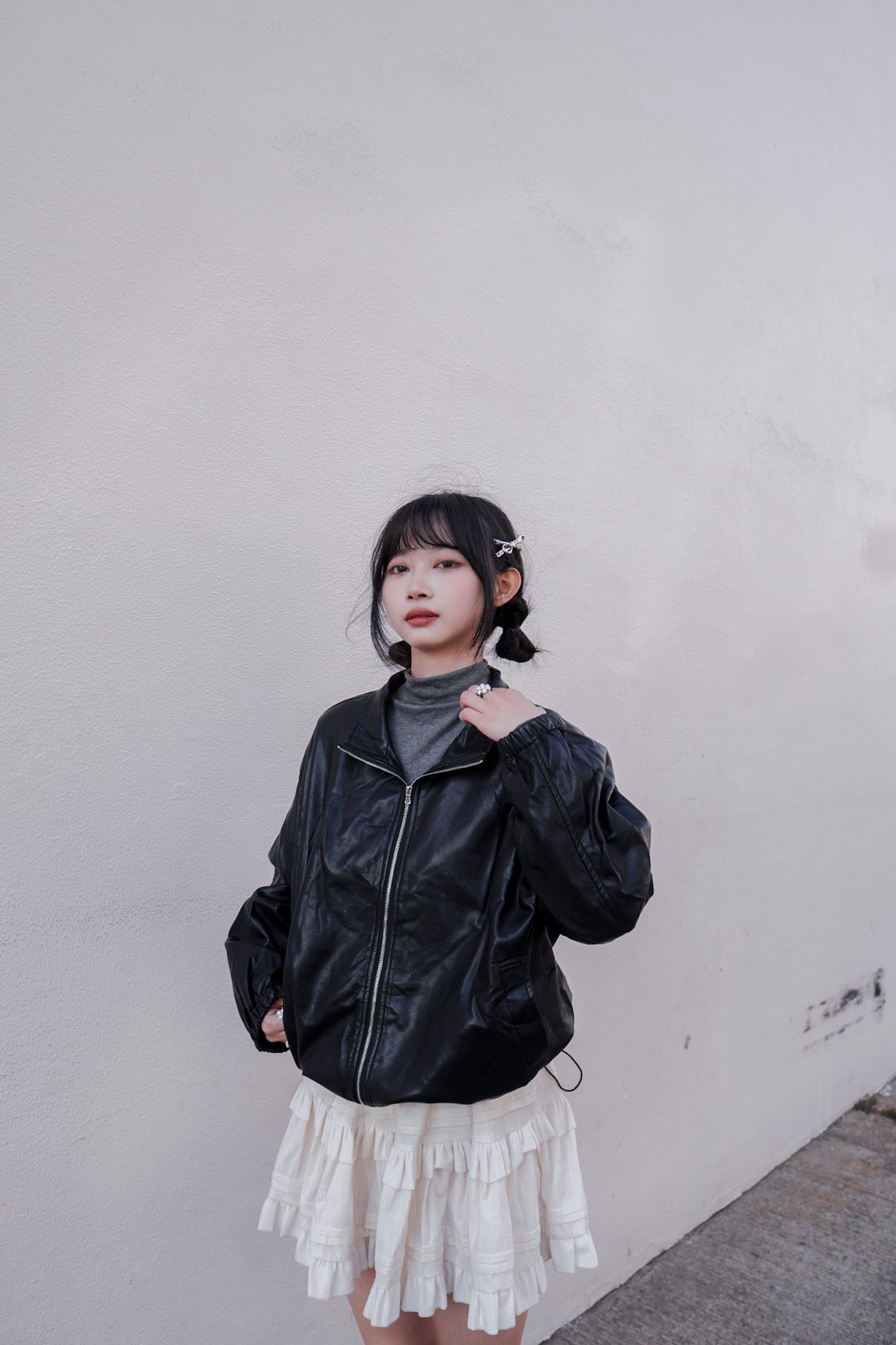 <現貨> 自家製 首批價 PU型格皮褸！版型大讚