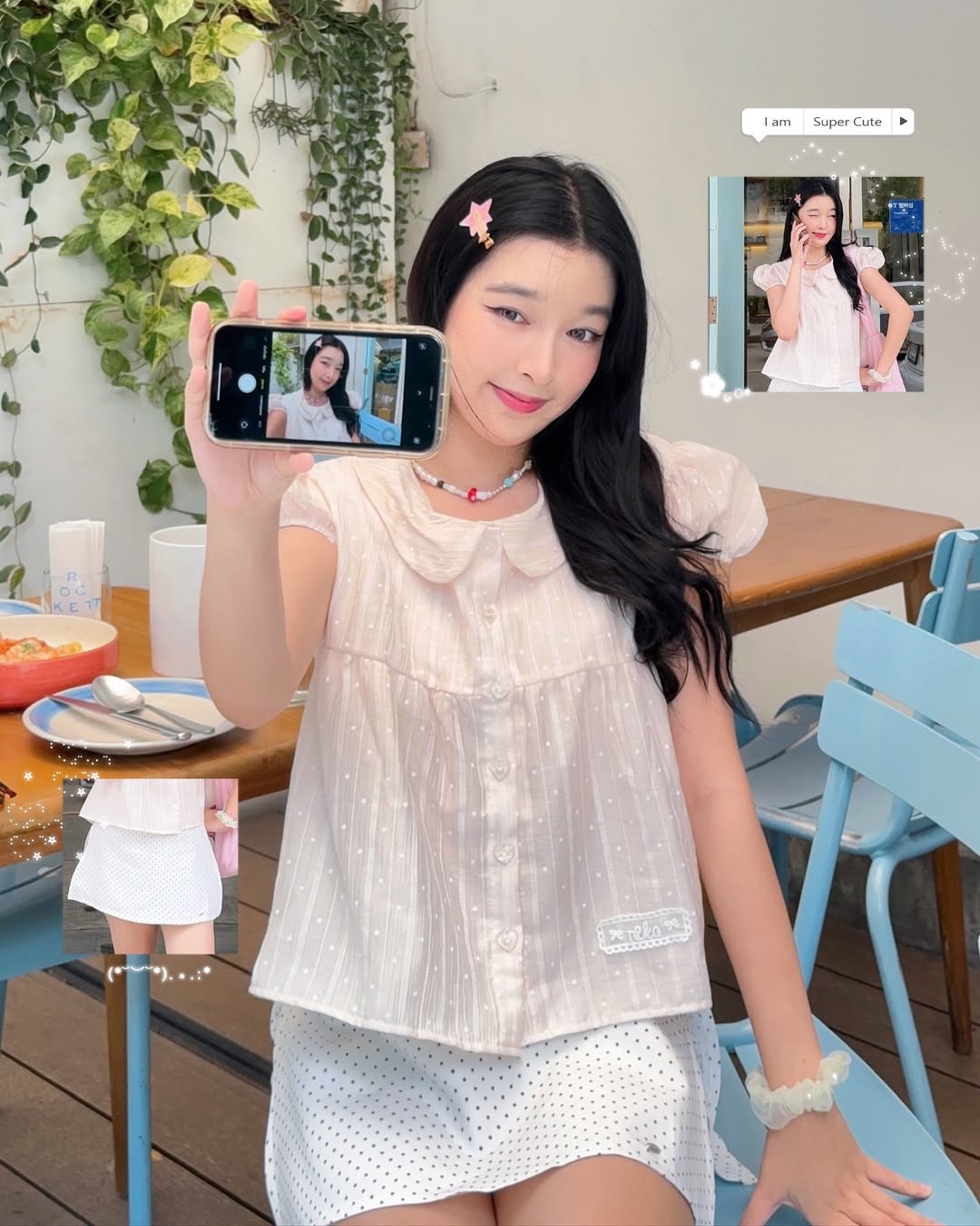 <預訂> 泰國小眾品牌🇹🇭 寬鬆彼得潘領泡泡袖襯衫 | 四色入