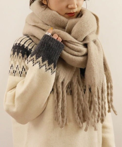 <預訂> 日牌Tiptop 漸變長頸巾｜四色入